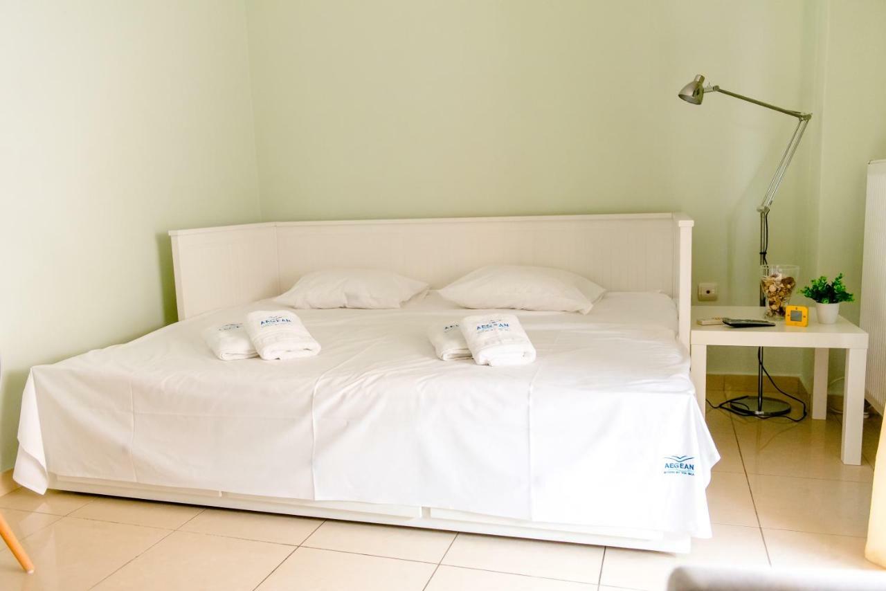 Aegean Studio By The Sea Apartment Peraia  ภายนอก รูปภาพ