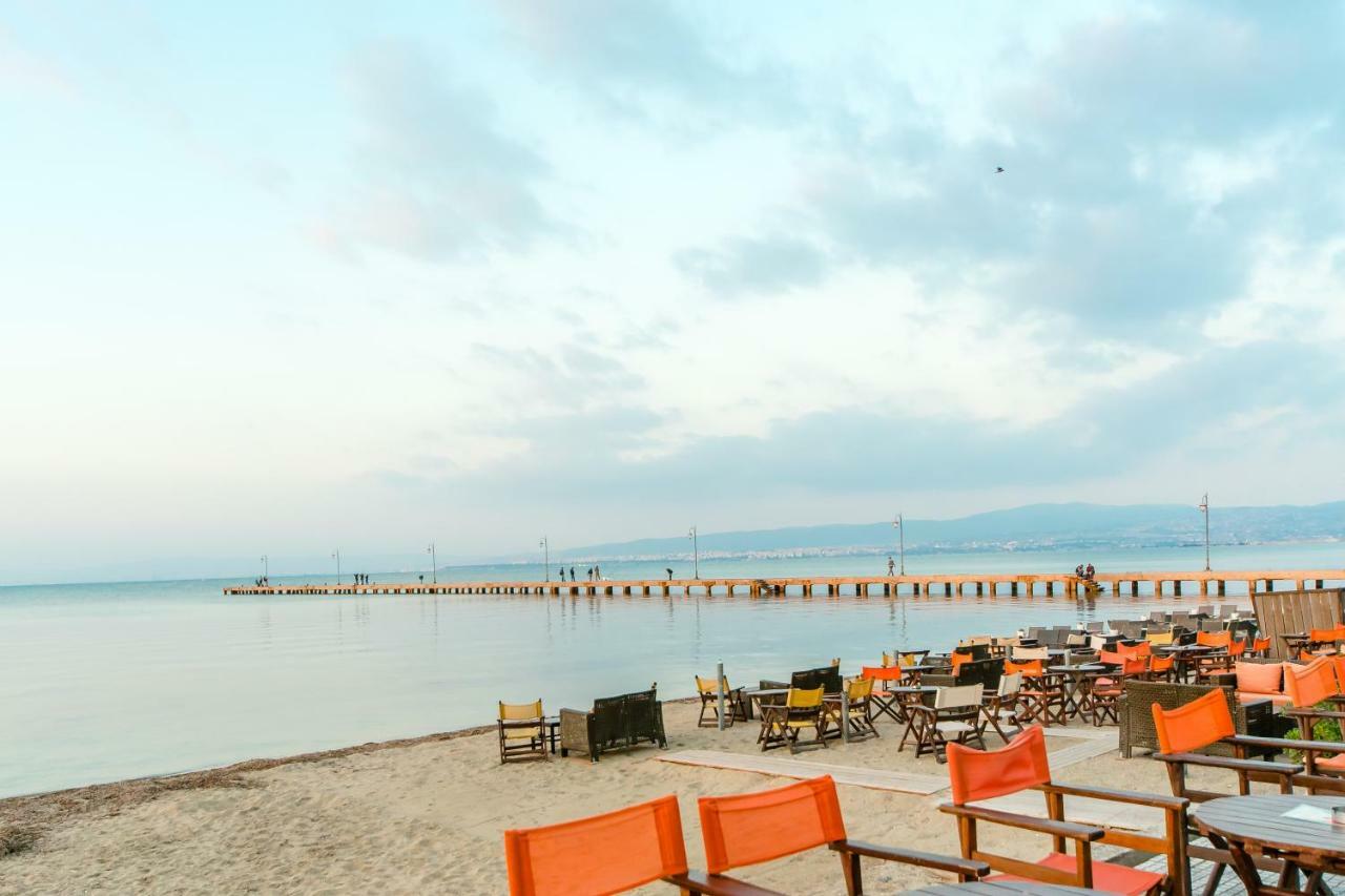 Aegean Studio By The Sea Apartment Peraia  ภายนอก รูปภาพ